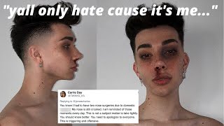 james charles gets MASSIVE hate on twitter over THIS challenge [upl. by Anotyal]