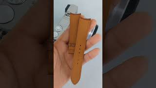 Product Review Handmade Alligator Leather Watch Band With Curved Ends [upl. by Etterb]