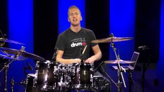 How To Play Drums  Your Very First Drum Lesson [upl. by Lorrad]