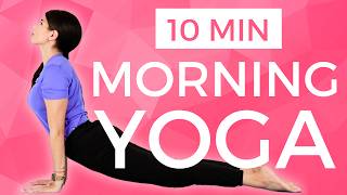 Morning Yoga Flow  10 min Yoga Stretch Routine To Wake Up amp Improve Posture [upl. by Ioj]