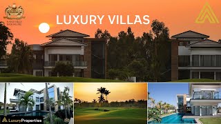 Prestige Golfshire Luxury Villas walkthrough in Bengaluru  Luxury Properties [upl. by Adelina]