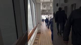 Promenade deck QM2 [upl. by Siol]