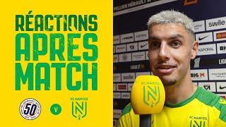 Montpellier HSC  FC Nantes  la réaction des joueurs [upl. by Segroeg]