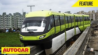 The Mumbai Monorail  Feature  Autocar India [upl. by Tebzil]