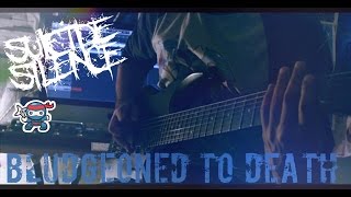 SUICIDE SILENCE BLUDGEONED TO DEATH Guitar Cover [upl. by Meeks878]