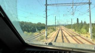 CAB Time lapse MarseilleLyon by TGV [upl. by Gardia]