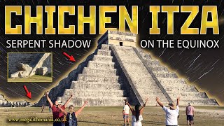 Chichén Itzá  Pyramid Serpent Shadow Equinox Alignment  Megalithomania [upl. by Esinereb]