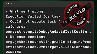 Fixing the Execution Failed for Task Error in React Native [upl. by Saylor]