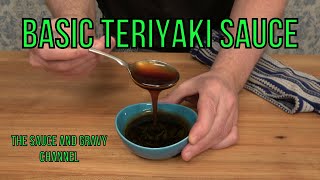 Basic Teriyaki Sauce  Teriyaki Sauce  Traditional Teriyaki Sauce  How to Make Teriyaki Sauce [upl. by Ecile]