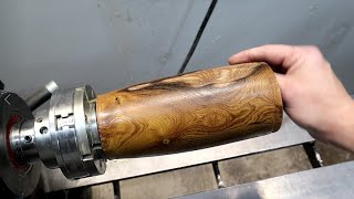 Woodturning a Travel Coffee Mug [upl. by Piotr]