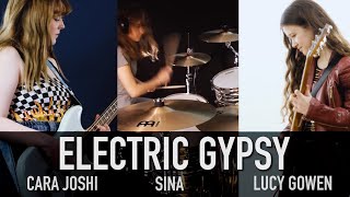 Andy Timmons Electric Gypsy Cover Lucy Gowen Sina Cara Joshi [upl. by Anyd]