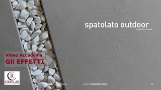 Resine per Pavimenti Esterni  Spatolato Outdoor by ErreLAB [upl. by Soisinoid]