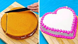 FORMAS FÁCILES DE DECORAR PASTELES COMO UN PROFESIONAL  DULCES CONSEJOS PARA TODA LA FAMILIA [upl. by Herwin]