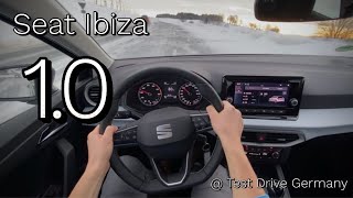 Seat Ibiza 10 TSI 95 PS 2023 Test Drive [upl. by Ennayelhsa]