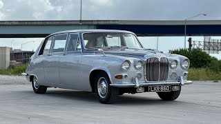 1969 Daimler DS420 Limousine Startup and WalkAround [upl. by Keffer68]