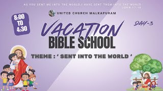 Vacation Bible School  11th May 2024  Day 3  United Church Malkapuram [upl. by Goulden]