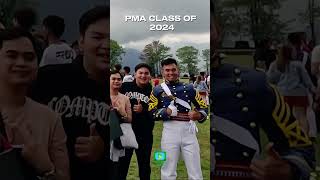 PMA Class 2024 reunite with their families after the graduation ceremony shorts pma graduation [upl. by Allimac819]