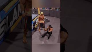 shorts Hulk Hogan Vs Roman Reigns wwe gameplay ps5 [upl. by Niac]