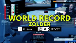 AOR Zolder WORLD RECORD  Assetto Corsa Competizione [upl. by Orecul]