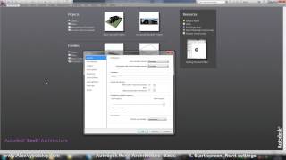 01 Start screen Revit Settings [upl. by Aihtenyc314]