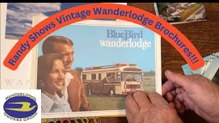 Randy Shows Vintage Wanderlodge Brochures [upl. by Assirod262]