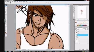 Photoshop tutorial how to make a lineart out of your drawings [upl. by Behl305]