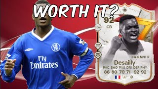 92 Marcel Desailly Golazo Icon Player Analysis  EA FC 24 Ultimate Team [upl. by Aliam]