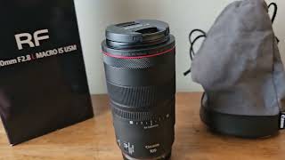 Canon RF 100mm F28 L Macro is USM Lens  Personal Review [upl. by Nilsoj]