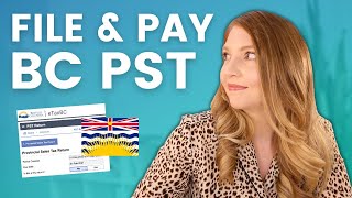 How to File Your BC PST  Small Business Sales Tax in Canada [upl. by Isyad995]