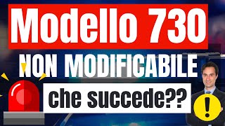 730 PRECOMPILATO NON ANCORA MODIFICABILE COSA STA SUCCEDENDO [upl. by Inness]