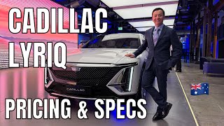 2025 Cadillac Lyriq EV Pricing Specs and First Walkthrough Australia [upl. by Iasi]