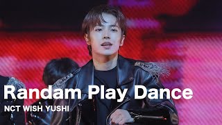 4K NCT WISH YUSHI 유우시 focus  Random Play Dance  NCT UniverseLASTART PREDEBUT TOUR [upl. by Avlasor765]