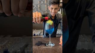 Red wine cocktail 🍷redwine cocktail bartender drink youtubeshorts viral [upl. by Lleuqram]