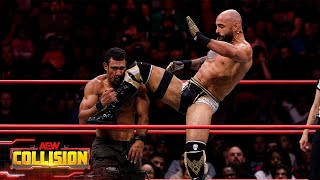 Ricochet battles with former rival AR Fox  101924 AEW Collision [upl. by Ellecrag349]