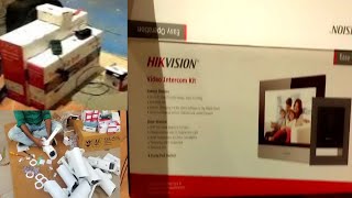 Hikvision 3K Mini Bullet Camera Hikvision Video Intercomkit amp Turbo DVR16 HikvisionShowroom [upl. by Tavia871]