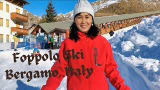 A DAY IN FOPPOLO SKI WINTER VLOG JAN 2022  Val Brembana Bergamo Italy  jens journey channel [upl. by Aneekat]