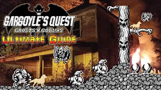 GargoylesQuest Gargoyles Quest  Game Boy  ULTIMATE GUIDE  ALL Areas ALL Items ALL Bosses 100 [upl. by Aymahs]