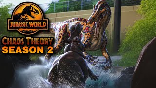 Suchomimus Vs Hippopotamus  Jurassic World Chaos Theory Season 2 made with 0 Budget [upl. by Ailahs]