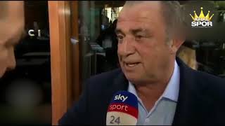 Fatih Terim İtalyanca röportaj verdi [upl. by Vala855]