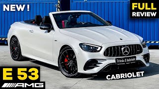 2021 MERCEDES E Class AMG E53 Convertible NEW Full InDepth Review LOUD Sound Exterior Interior [upl. by Eissert]