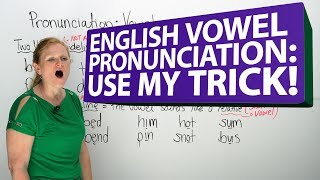 My secret English vowel pronunciation trick [upl. by Aihn963]