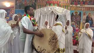 💐♥️♥️አውደ ዓመት በካናዳ ኪችነር ሐመረ ኖህ ቅኪዳነ ምህረት ቤክ❤️🌹 [upl. by Aihsined]