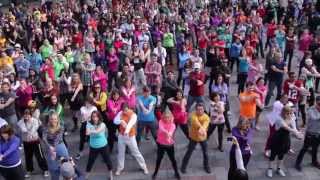 Glee Flash Mob 2013  Seattle [upl. by Htenywg]