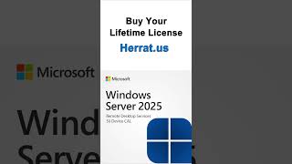 Buy Windows Server 2025 license key Lifetime  50 Users [upl. by Reade469]