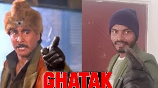 Ghatak 1996 Sunny Deol Dialogue  Danny Dezongpa  Best Comdey Scene  Ghatak Movie Spoof [upl. by Airrotal]