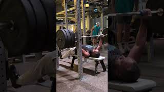 Day 24 Larsens Press set 55 x 6 reps 110kg [upl. by Irrok]