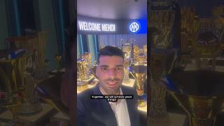 Mehdi has a message for Inter Fans 📲 IMInter Shorts [upl. by Leroj]