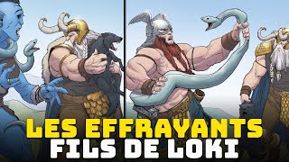 Les Effrayants Fils de Loki  Mythologie Nordique  Version Animée  Histoire et Mythologie en BD [upl. by Llerryt]