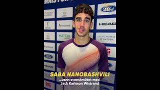 Växjö ITF Saba Nanobashvili [upl. by Niriam]