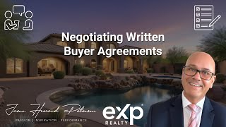 Negotiating Written Buyer Agreements  Jason Peterson REALTOR  eXp Realty [upl. by Ahtiekahs]